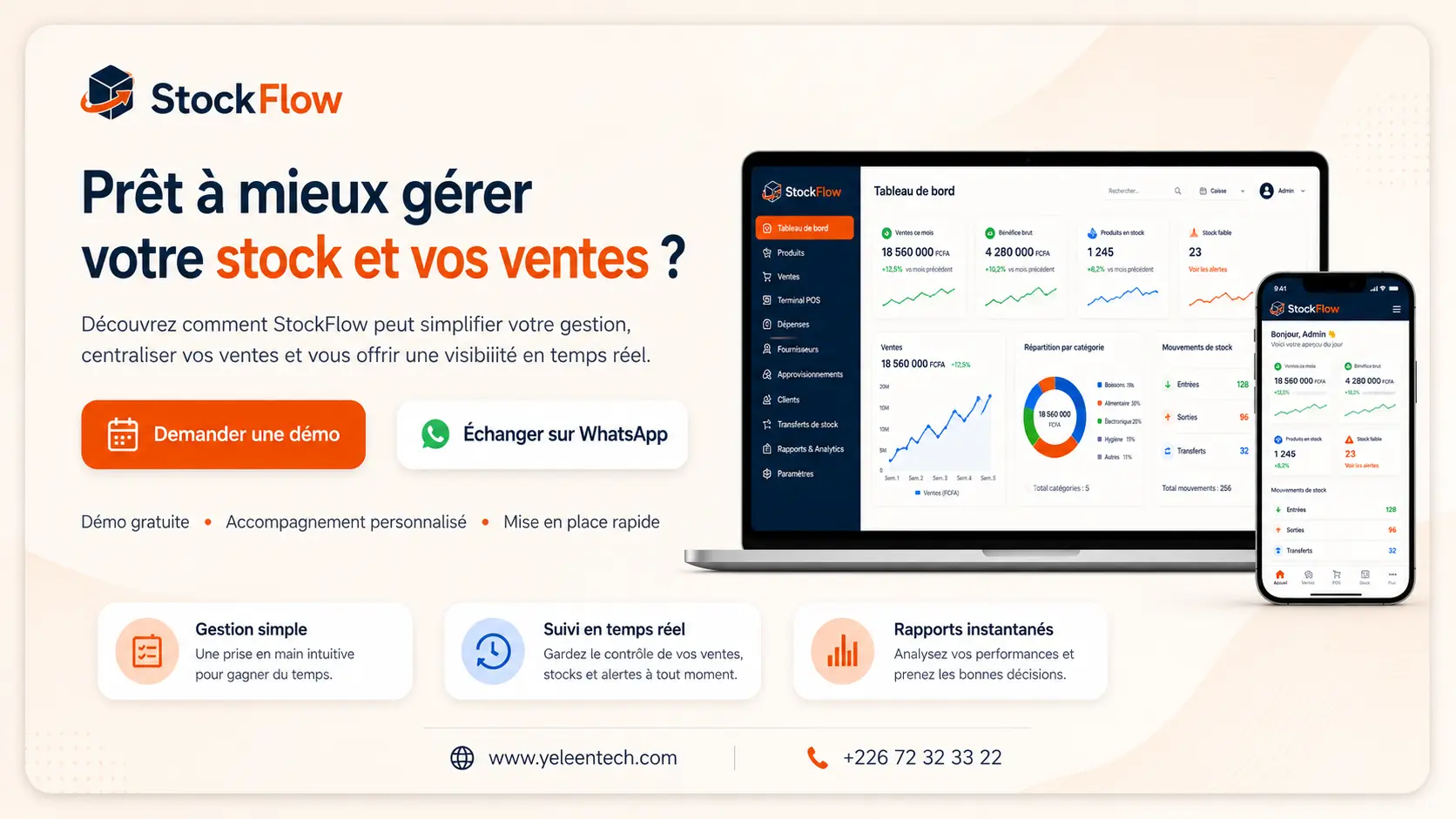 Demander une démo StockFlow